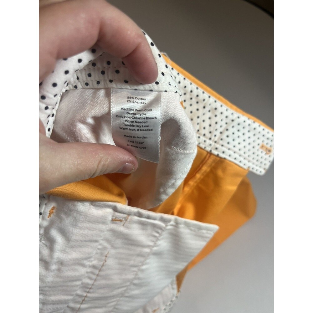 Talbots perfect shorts size 10 P orange - Picture 7 of 11
